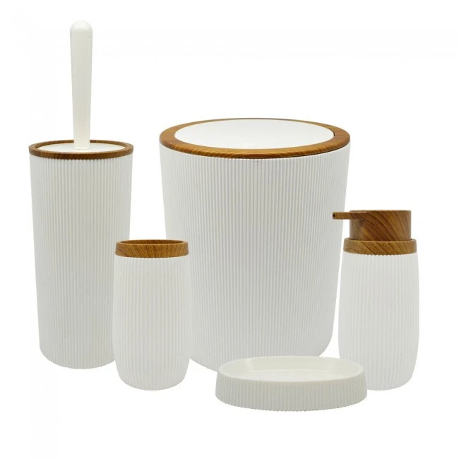 DISPENSER ΠΛΑΣΤΙΚΟ ΛΕΥΚΟ ΡΙΓΕ ΜΕ ΕΦΕ ΞΥΛΟΥ 8x15,8εκ. ANKOR