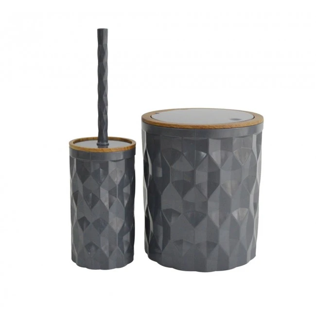 ΠΙΓΚΑΛ ΒΟΥΡΤΣΑΚΙ ΠΛΑΣΤΙΚΟ ΓΚΡΙ ΔΙΑΜΑΝΤΙ ΜΕ ΕΦΕ ΞΥΛΟΥ 10,2x36,5εκ. ANKOR