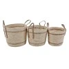 ΣΕΤ 3 ΤΕΜΑΧΙΩΝ ΚΑΛΑΘΙΑ ΨΑΘΙΝΑ ΣΕ ΦΥΣΙΚΟ ΧΡΩΜΑ ANKOR