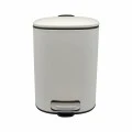 ΚΑΛΑΘΙ ΜΠΑΝΙΟΥ 5lt INOX ΤΕΤΡΑΓΩΝΟ ΚΡΕΜ ΜΑΤ SOFT CLOSE ANKOR