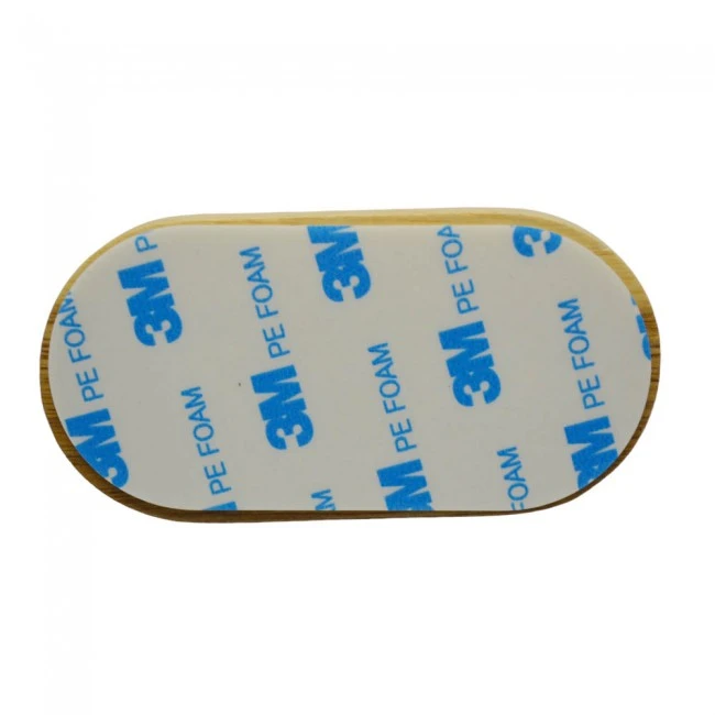 ΚΡΕΜΑΣΤΡΑ ΔΙΠΛΗ ΜΕ ΑΥΤΟΚΟΛΛΗΤΟ 3M ΞΥΛΟ ΑΚΑΚΙΑΣ 9x4,5x3,6εκ.ANKOR