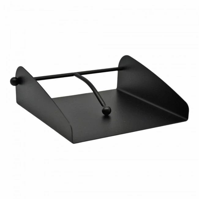 ΧΑΡΤΟΠΕΤΣΕΤΟΘΗΚΗ ΤΕΤΡΑΓΩΝΗ ΜΕΤΑΛΛΙΚΗ ΜΑΥΡΗ ΜΑΤ 17,5x17,5x6εκ.ANKOR