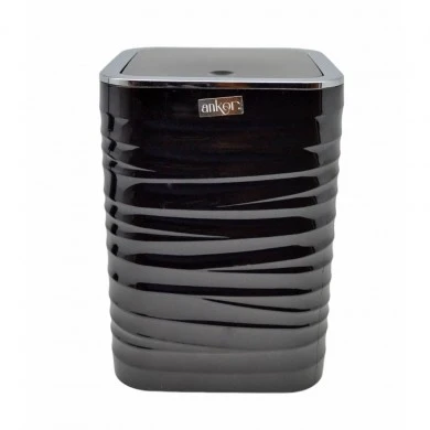 ΚΑΛΑΘΙ ΜΠΑΝΙΟΥ 5lt ΠΛΑΣΤΙΚΟ ΜΑΥΡΟ LUNA ΜΕ ΑΣΗΜΙ ΚΑΠΑΚΙ ANKOR