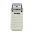 DISPENSER ΠΛΑΣΤΙΚΟ ΑΣΠΡΟ LUNA ΜΕ ΑΣΗΜΙ ΚΑΠΑΚΙ 7x7x14,5 εκ. ANKOR