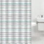 ΚΟΥΡΤΙΝΑ ΠΟΛΥΕΣΤΕΡΙΚΗ 180x200εκ 90gsm ΜΕ 12 ΚΡΙΚΟΥΣ ΠΕΤΡΟΛ ΓΚΡΙ ΡΙΓΕΣ ANKOR