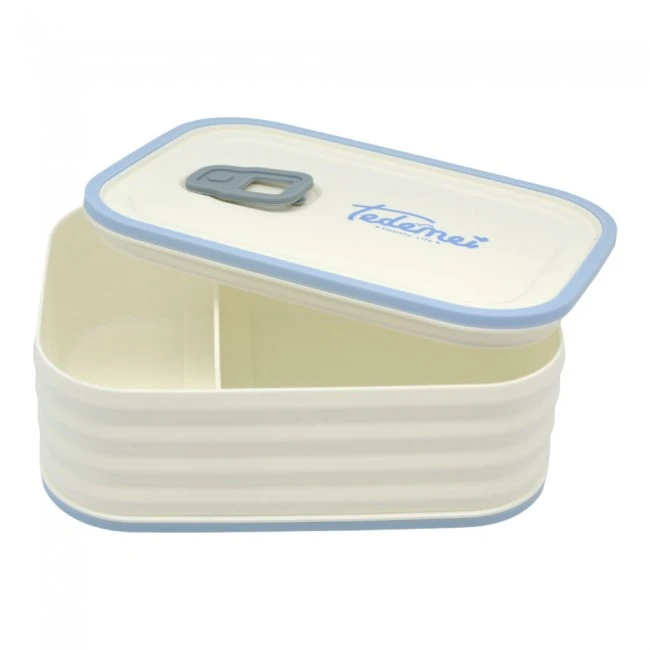 ΦΑΓΗΤΟΔΟΧΕΙΟ ΠΛΑΣΤΙΚΟ ΛΕΥΚΟ ΜΕ ΓΑΛΑΖΙΟ ΧΡΩΜΑ 0,95lt ANKOR