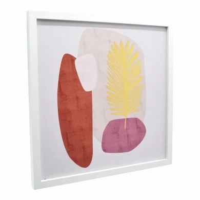 ΠΙΝΑΚΑΣ ΚΑΜΒΑΣ ΜΕ ΞΥΛΙΝΗ ΛΕΥΚΗ ΚΟΡΝΙΖΑ 40x2x40εκ. ANKOR