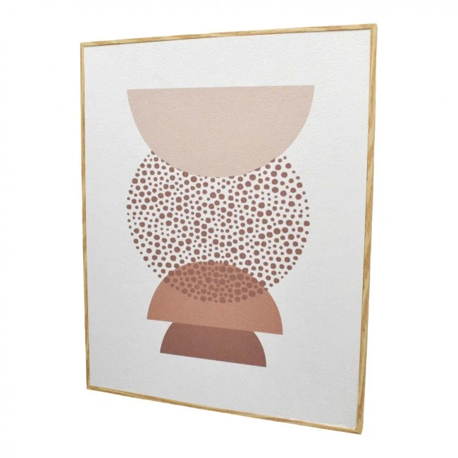 ΠΙΝΑΚΑΣ ΚΑΜΒΑΣ ΜΕ ΞΥΛΙΝΗ ΚΟΡΝΙΖΑ 40x2x50εκ. ANKOR