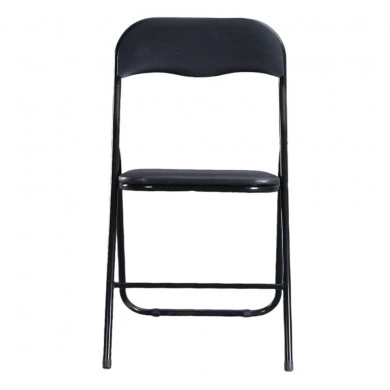 ΚΑΡΕΚΛΑ ΜΕΤΑΛΛΙΚΗ ΠΤΥΣΣΟΜΕΝΗ ΜΕ ΜΑΥΡΟ PVC ΚΑΘΙΣΜΑ ΚΑΙ ΠΛΑΤΗ 43,5x47x80εκ. ANKOR