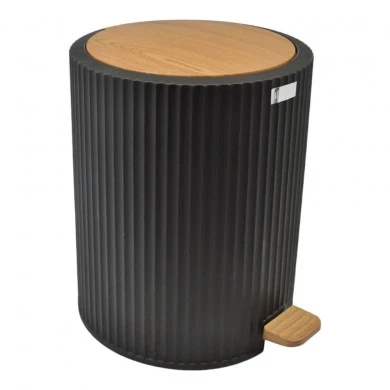 ΚΑΛΑΘΙ ΜΠΑΝΙΟΥ 5lt ΠΛΑΣΤΙΚΟ ΜΑΥΡΟ ΜΑΤ ΡΙΓΕ ΜΕ ΟΨΗ ΞΥΛΟΥ ΣΤΟ ΚΑΠΑΚΙ ANKOR