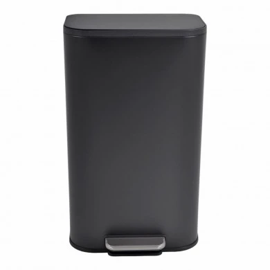 ΚΑΔΟΣ ΑΠΟΡΡΙΜΑΤΩΝ SOUL 30L SOFT CLOSE ΙΝΟΧ ΜΑΥΡΟ ΜΑΤ ANKOR