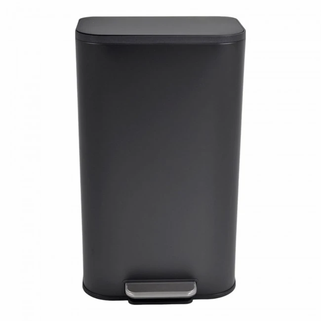 ΚΑΔΟΣ ΑΠΟΡΡΙΜΑΤΩΝ SOUL 30L SOFT CLOSE ΙΝΟΧ ΜΑΥΡΟ ΜΑΤ ANKOR