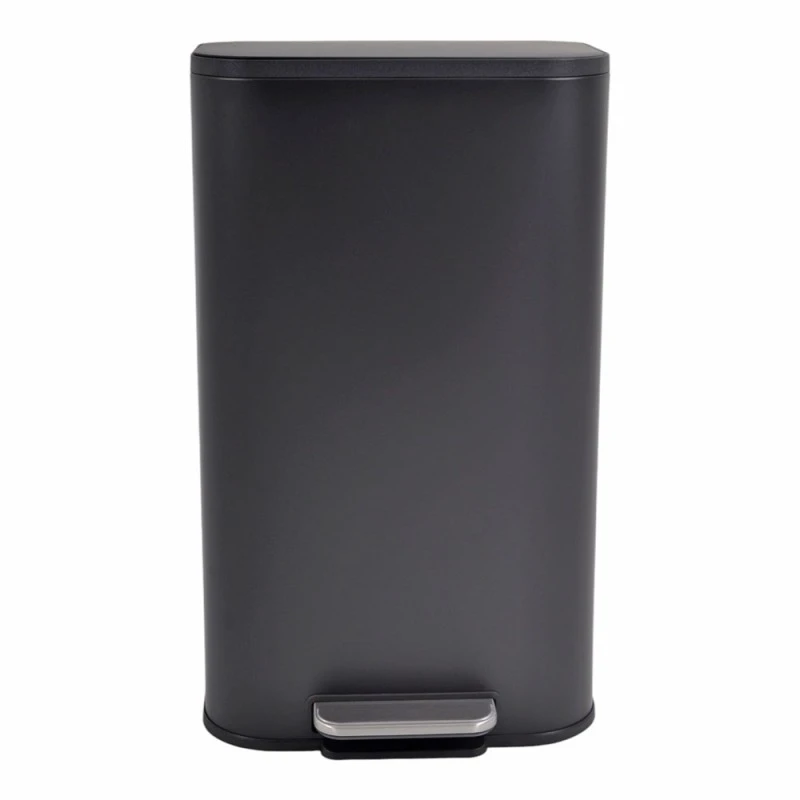 ΚΑΔΟΣ ΑΠΟΡΡΙΜΑΤΩΝ SOUL 30L SOFT CLOSE ΙΝΟΧ ΜΑΥΡΟ ΜΑΤ ANKOR