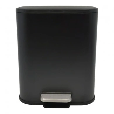 ΚΑΛΑΘΙ ΜΠΑΝΙΟΥ SOUL 5lt SOFT CLOSE ΜΕΤΑΛΛΙΚΟ ΜΑΥΡΟ ΜΑΤ ANKOR