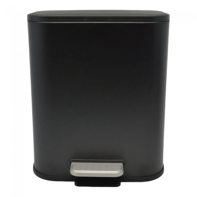 ΚΑΛΑΘΙ ΜΠΑΝΙΟΥ SOUL 5lt SOFT CLOSE ΜΕΤΑΛΛΙΚΟ ΜΑΥΡΟ ΜΑΤ ANKOR