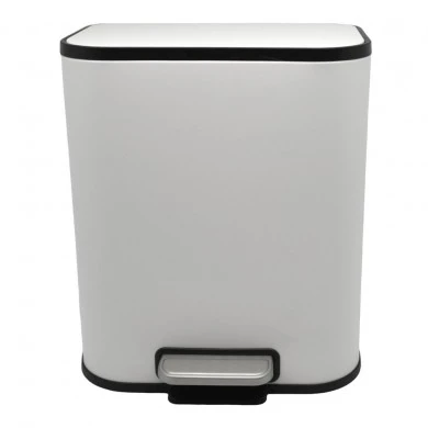 ΚΑΛΑΘΙ ΜΠΑΝΙΟΥ SOUL 5lt SOFT CLOSE ΜΕΤΑΛΛΙΚΟ ΑΣΠΡΟ ΜΑΤ ANKOR