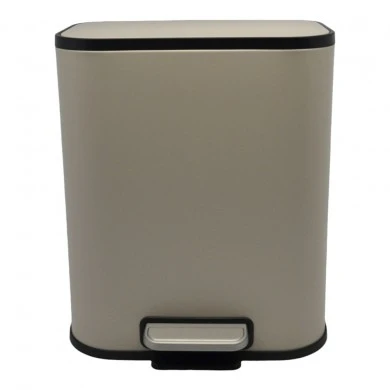 ΚΑΛΑΘΙ ΜΠΑΝΙΟΥ SOUL 5lt SOFT CLOSE ΜΕΤΑΛΛΙΚΟ TAUPE ΜΑΤ ANKOR