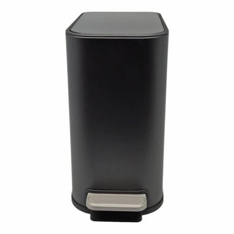 ΚΑΛΑΘΙ ΜΠΑΝΙΟΥ BELLO 5lt SOFT CLOSE SLIM  ΜΕΤΑΛΛΙΚΟ ΜΑΥΡΟ ΜΑΤ ANKOR