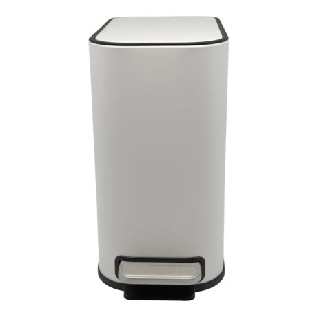 ΚΑΛΑΘΙ ΜΠΑΝΙΟΥ BELLO 5lt SOFT CLOSE SLIM  ΜΕΤΑΛΛΙΚΟ ΑΣΠΡΟ ΜΑΤ ANKOR