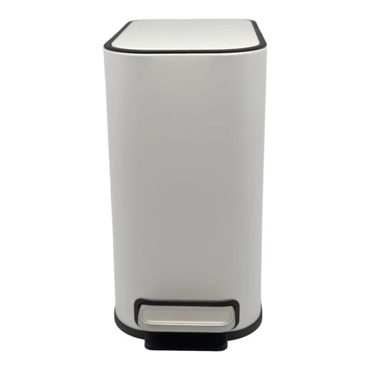 ΚΑΛΑΘΙ ΜΠΑΝΙΟΥ BELLO 5lt SOFT CLOSE SLIM  ΜΕΤΑΛΛΙΚΟ ΑΣΠΡΟ ΜΑΤ ANKOR