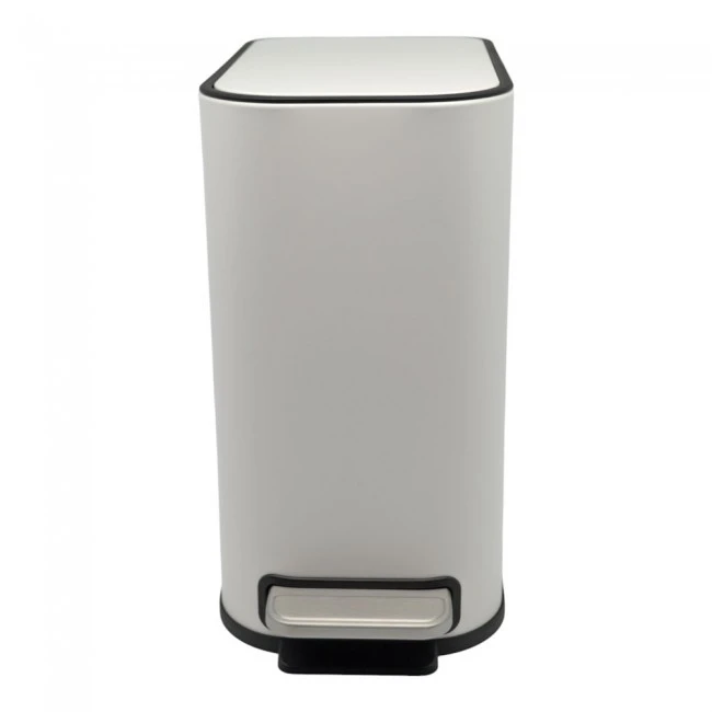 ΚΑΛΑΘΙ ΜΠΑΝΙΟΥ BELLO 5lt SOFT CLOSE SLIM  ΜΕΤΑΛΛΙΚΟ ΑΣΠΡΟ ΜΑΤ ANKOR