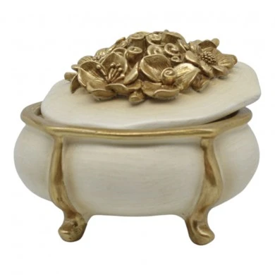 ΜΠΙΖΟΥΤΙΕΡΑ ΠΟΛΥΕΣΤΕΡΙΚΗ ΜΕ ΧΡΥΣΕΣ ΛΕΠΤΟΜΕΡΕΙΕΣ 12x10x8,5εκ.ANKOR