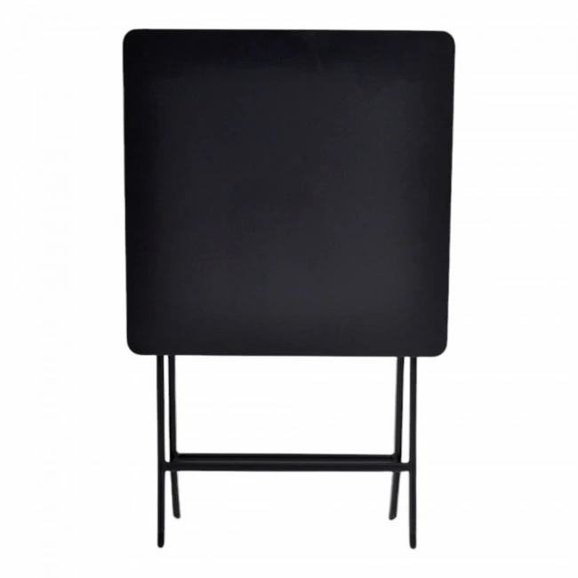 ΜΕΤΑΛΛΙΚΟ ΣΕΤ ΤΡΑΠΕΖΙΟΥ ΚΑΙ 2 ΚΑΡΕΚΛΩΝ ΠΤΥΣΣΟΜΕΝΟ ΣΕ ΜΑΥΡΟ ΜΑΤ ΧΡΩΜΑ ANKOR