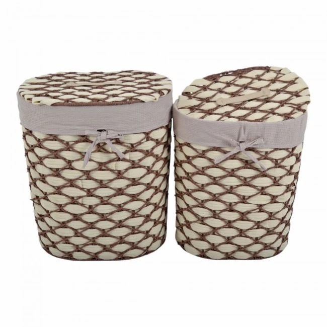 ΚΑΛΑΘΙΑ ΨΑΘΙΝΑ 5 ΤΜΧ ΚΑΦΕ ΜΕ ΥΦΑΣΜΑ ΣΕ ΜΠΕΖ ΧΡΩΜΑ ANKOR