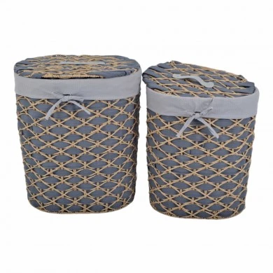 ΚΑΛΑΘΙΑ ΨΑΘΙΝΑ 5 ΤΜΧ ΣΕ ΦΥΣΙΚΟ ΧΡΩΜΑ ΜΕ ΓΚΡΙ ΥΦΑΣΜΑ  ANKOR