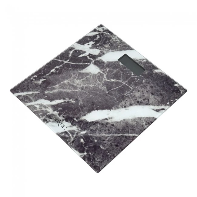 ΗΛΕΚΤΡΟΝΙΚΗ ΖΥΓΑΡΙΑ ΜΠΑΝΙΟΥ ΓΚΡΙ ΜΑΡΜΑΡΟ 30x30x2,5 εκ.ANKOR