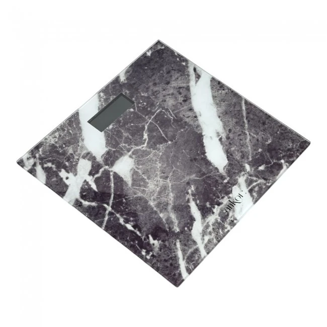 ΗΛΕΚΤΡΟΝΙΚΗ ΖΥΓΑΡΙΑ ΜΠΑΝΙΟΥ ΓΚΡΙ ΜΑΡΜΑΡΟ 30x30x2,5 εκ.ANKOR