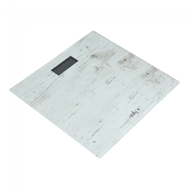 ΗΛΕΚΤΡΟΝΙΚΗ ΖΥΓΑΡΙΑ ΜΠΑΝΙΟΥ ΑΣΠΡΗ ΜΕ ΕΦΕ ΞΥΛΟΥ 30x30x2,5 εκ.ANKOR