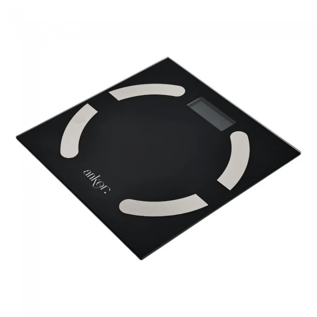 ΗΛΕΚΤΡΟΝΙΚΗ ΖΥΓΑΡΙΑ ΜΠΑΝΙΟΥ ΜΕ ΛΙΠΟΜΕΤΡΗΤΗ ΚΑΙ BLUETOOTH ΣΕ ΜΑΥΡΟ ΧΡΩΜΑ ANKOR