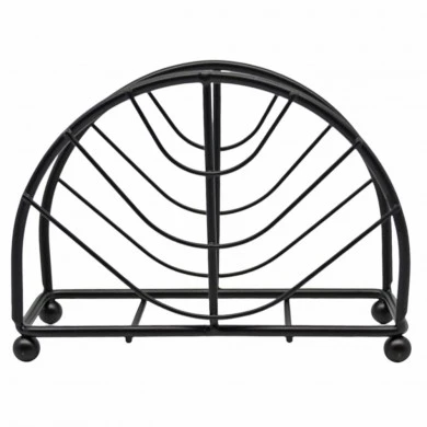 ΧΑΡΤΟΠΕΤΣΕΤΟΘΗΚΗ ΜΕΤΑΛΛΙΚΗ ΣΕ ΜΑΥΡΟ ΜΑΤ ΧΡΩΜΑ 13,5x5x10,5εκ.ANKOR