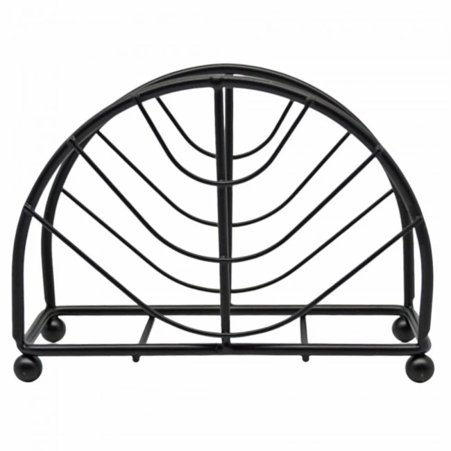 ΧΑΡΤΟΠΕΤΣΕΤΟΘΗΚΗ ΜΕΤΑΛΛΙΚΗ ΣΕ ΜΑΥΡΟ ΜΑΤ ΧΡΩΜΑ 13,5x5x10,5εκ.ANKOR