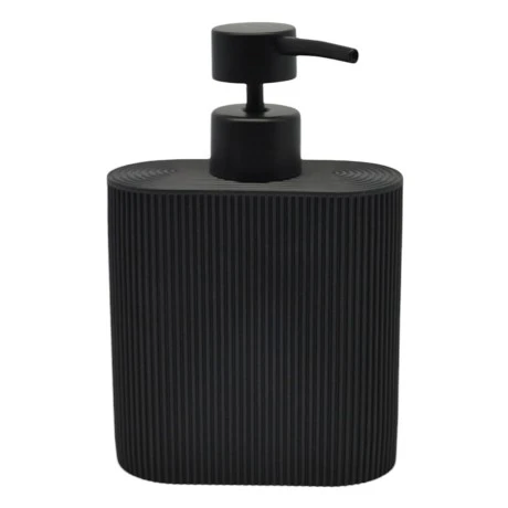 DISPENSER ΠΟΛΥΕΣΤΕΡΙΚΟ ΡΙΓΕ ΣΕ ΜΑΥΡΟ ΜΑΤ ΧΡΩΜΑ  10,5x5x16,5εκ.ANKOR