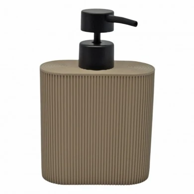 DISPENSER ΠΟΛΥΕΣΤΕΡΙΚΟ ΡΙΓΕ ΣΕ TAUPE ΜΑΤ ΧΡΩΜΑ  10,5x5x16,5εκ.ANKOR