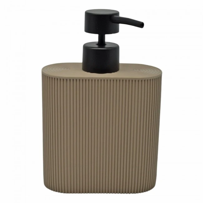 DISPENSER ΠΟΛΥΕΣΤΕΡΙΚΟ ΡΙΓΕ ΣΕ TAUPE ΜΑΤ ΧΡΩΜΑ  10,5x5x16,5εκ.ANKOR