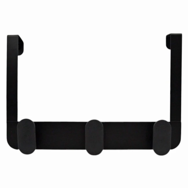 ΚΡΕΜΑΣΤΡΑ ΠΟΡΤΑΣ 3 ΘΕΣΕΩΝ ΜΕΤΑΛΛΙΚΗ ΣΕ ΜΑΥΡΟ MAT ΧΡΩΜΑ 30x3x20εκ. ANKOR