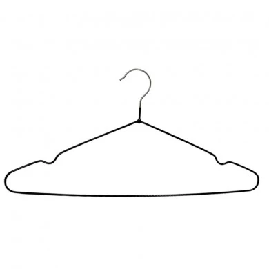 ΣΕΤ 10 ΚΡΕΜΑΣΤΡΕΣ ΑΝΤΙΟΛΙΣΘΗΤΙΚΕΣ ΜΕΤΑΛΛΙΚΕΣ ΜΕ PVC ΣΕ ΜΑΥΡΟ ΧΡΩΜΑ ANKOR