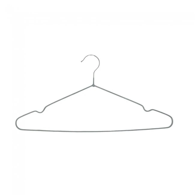 ΣΕΤ 10 ΚΡΕΜΑΣΤΡΕΣ ΑΝΤΙΟΛΙΣΘΗΤΙΚΕΣ ΜΕΤΑΛΛΙΚΕΣ ΜΕ PVC ΣΕ ΓΚΡΙ ΧΡΩΜΑ ANKOR