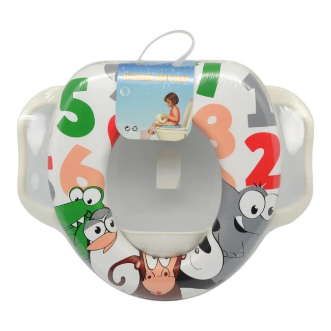 ΚΑΠΑΚΙ ΤΟΥΑΛΕΤΑΣ ΠΑΙΔΙΚΟ ΠΛΑΣΤΙΚΟ ΜΕ ΜΑΞΙΛΑΡΑΚΙ ΚΑΙ ΣΧΕΔΙΟ ΑΡΙΘΜΟΥΣ 29,5x35x 6,5εκ. ANKOR