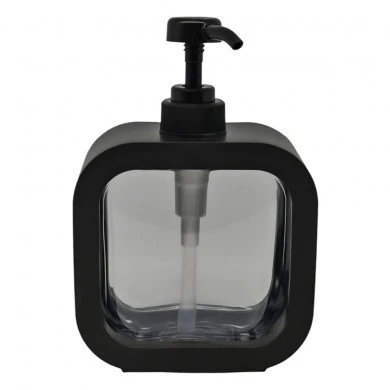 DISPENSER ΠΛΑΣΤΙΚΟ ΜΑΥΡΟ ΜΕ ΔΙΑΦΑΝΕΣ ΤΜΗΜΑ 12,8x5,8x17,1εκ.ANKOR