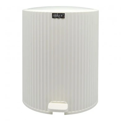 ΚΑΛΑΘΙ ΜΠΑΝΙΟΥ 5lt ΠΛΑΣΤΙΚΟ ΑΣΠΡΟ ΜΑΤ ΡΙΓΕ  ANKOR