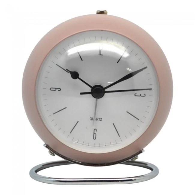 ΞΥΠΝΗΤΗΡΙ ΜΕΤΑΛΛΙΚΟ ΑΘΟΡΥΒΟ ΣΕ ΡΟΖ ΜΑΤ ΧΡΩΜΑ 9x6,6x11εκ. ANKOR