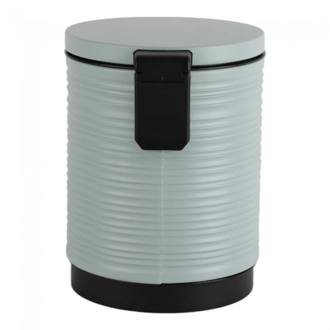 ΚΑΛΑΘΙ ΜΠΑΝΙΟΥ 5lt ΜΕΤΑΛΛΙΚΟ ΡΙΓΕ ΣΕ ΧΡΩΜΑ MINT ΜΑΤ SOFT CLOSE ANKOR