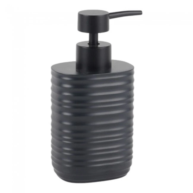 DISPENSER ΠΟΛΥΕΣΤΕΡΙΚΟ ΡΙΓΕ ΣΕ ΑΝΘΡΑΚΙ ΧΡΩΜΑ  ΜΑΤ 8,1x8,1x16,9εκ.ANKOR