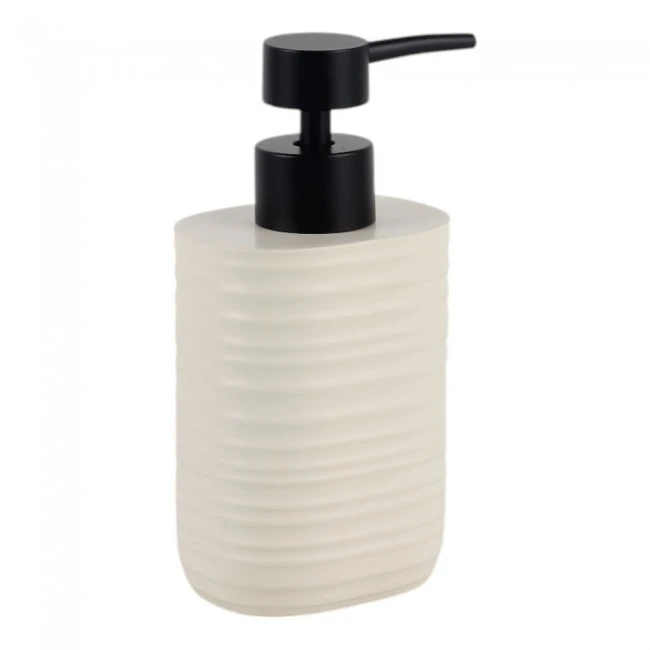 DISPENSER ΠΟΛΥΕΣΤΕΡΙΚΟ ΡΙΓΕ ΣΕ ΧΡΩΜΑ ΜΠΕΖ ΜΑΤ 8,1x8,1x16,9εκ.ANKOR