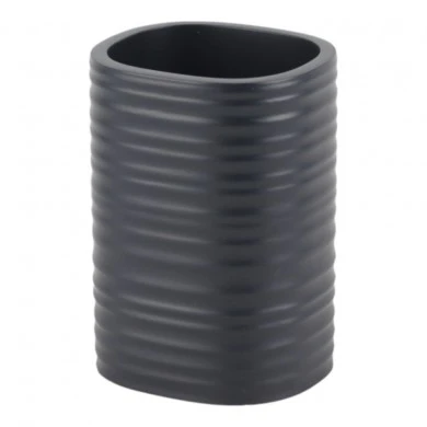 ΠΟΤΗΡΟΘΗΚΗ ΠΟΛΥΕΣΤΕΡΙΚΗ ΡΙΓΕ ΣΕ ΧΡΩΜΑ ΑΝΘΡΑΚΙ ΜΑΤ 7,6x6,7x10,6εκ.ANKOR