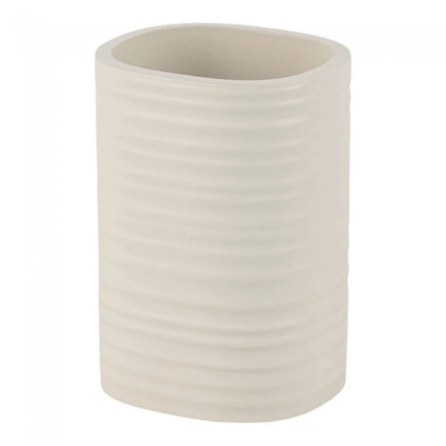 ΠΟΤΗΡΟΘΗΚΗ ΠΟΛΥΕΣΤΕΡΙΚΗ ΡΙΓΕ ΣΕ ΧΡΩΜΑ ΜΠΕΖ ΜΑΤ 7,6x6,7x10,6εκ.ANKOR